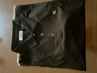 Brunello Cucinelli Polo Nero Uomo