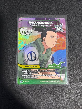 Lote Cartas Naruto Mythos TCG