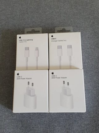Apple Cargador USB-C 20W y Cable USB-C a Lightning