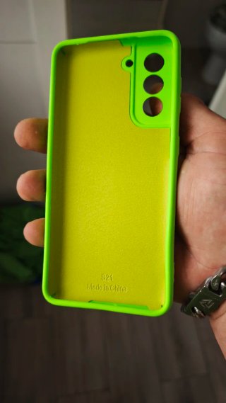 Funda Samsung S21 Verde Neón