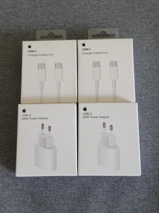 Cargador Apple USB-C 20W y Cable