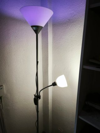 Lámpara de estudio LED multicolor