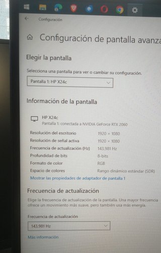 Monitor da gioco HP X24c curvo 144Hz