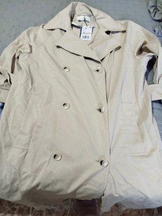 Gabardina Beige Stradivarius