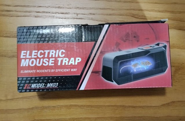 Potente Trampa eléctrica para Ratas