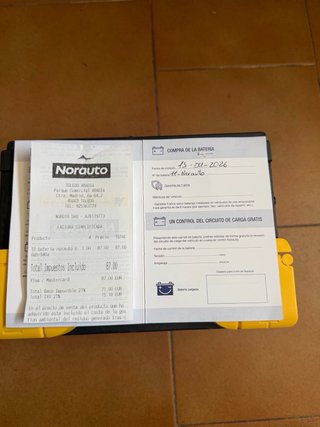 Batería Coche Norauto 12V 60Ah