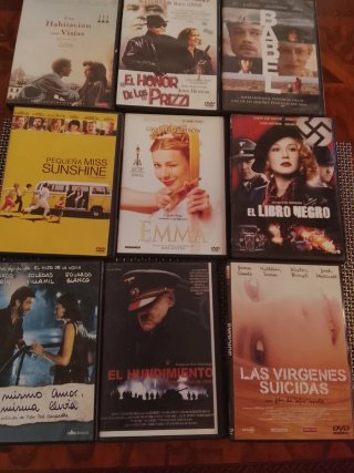 Lote de DVD.
