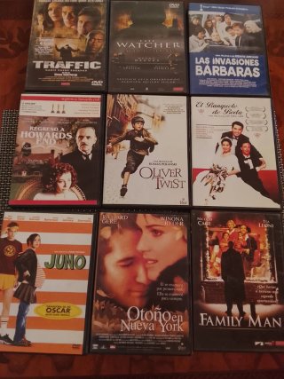 Lote de DVD.
