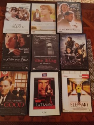 Lote de DVD.