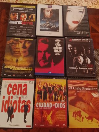Lote de DVD.