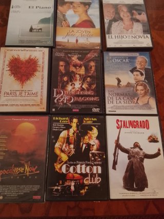 Lote de DVD.