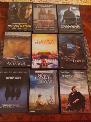 Lote de DVD.