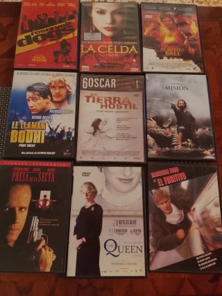 Lote de DVD.
