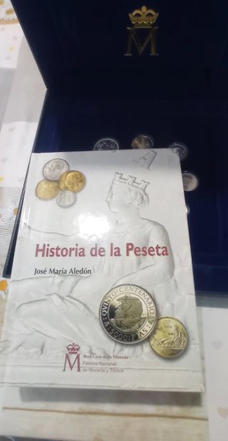 Estuche Últimas Pesetas Plata