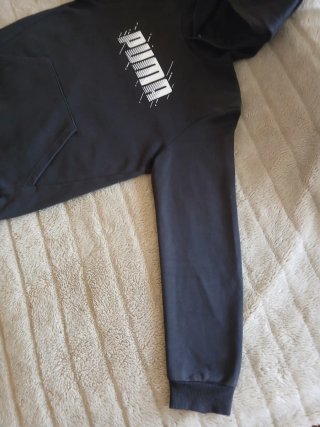 Jersey Puma Negra Talla 13-14 Años