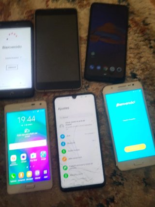 Lote de moviles para piezas