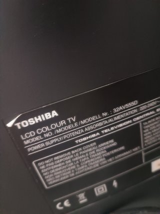 Televisión Toshiba REGZA ARREGLAR o PIEZAS