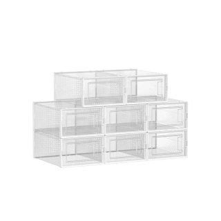 Zapatero Juego 8 Cajas Zapatos SONGMICS LSP08SWT