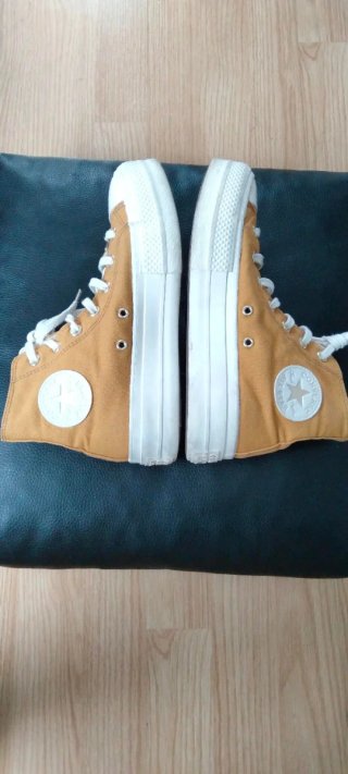 Zapatillas Converse Mujer Mostaza