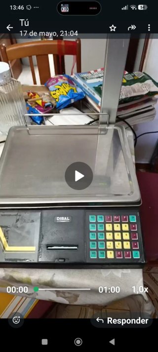 Balanza Digital 15.50 kg