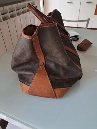 Borsone Louis Vuitton sac week-end Monogram