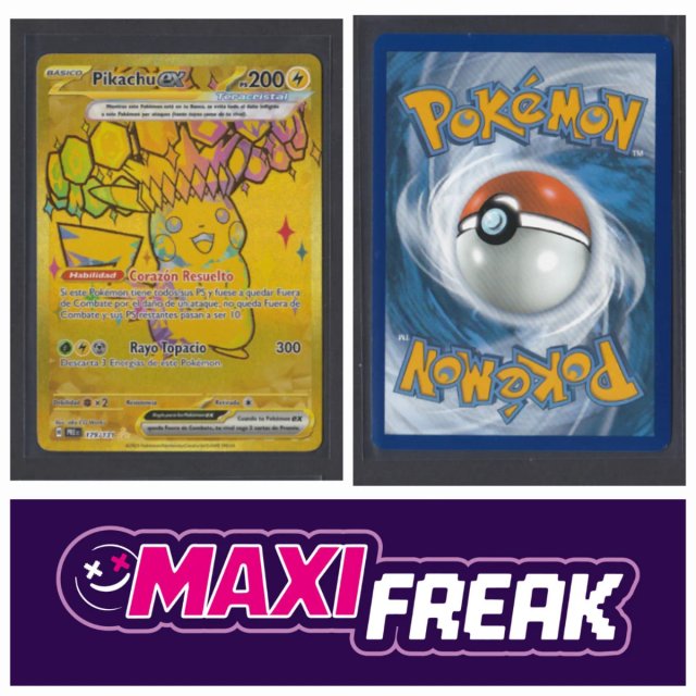 Carta Pokémon Pikachu ex (PRE 179)