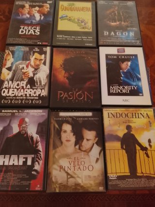 Pack 27 Películas DVD (Amor, Acción, Thriller)