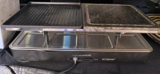 Bomann Raclette Grill 2 en 1 RG 2279 CB