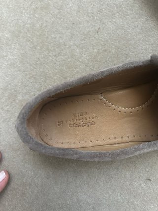Mocasines niño piel borlas T.35 nuevos
