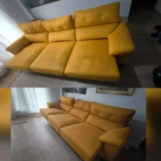 Limpieza de sofa