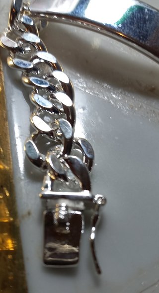 Pulsera Esclava Plata 925 Laminada