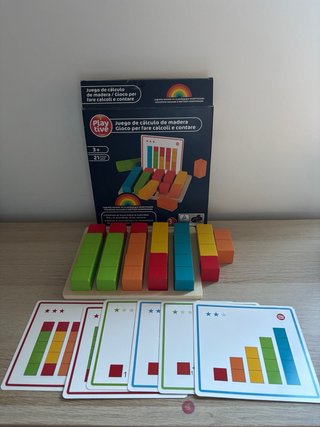 Juego de cálculo madera Play Tive