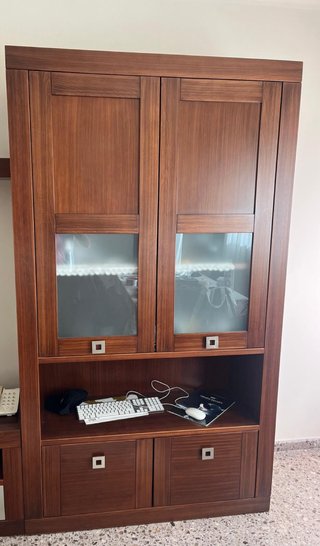 Mueble de salón moderno madera
