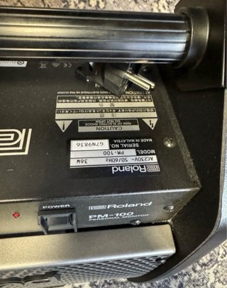 Amplificador Roland PM-100 Batería Electrónica