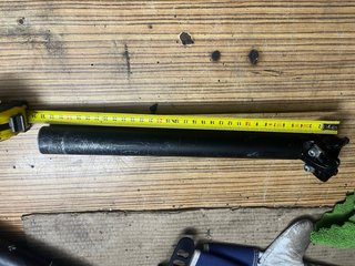 Tija sillín bici 31.6mm con retroceso