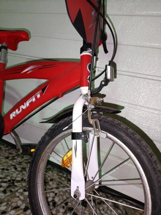 Bicicleta infantil roja RUNFIT
