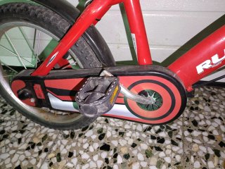 Bicicleta infantil roja RUNFIT