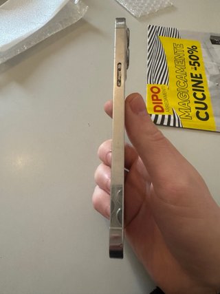 Scocca iPhone 12 Pro Max Argento Danneggiata