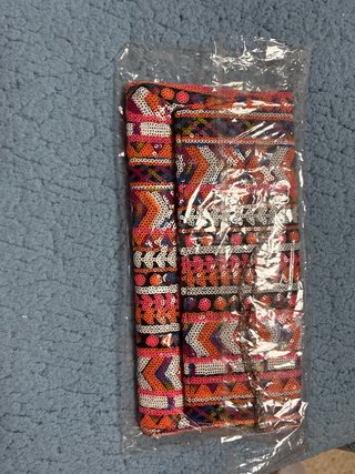 Bolso Clutch Étnico con Cadena Nuevo