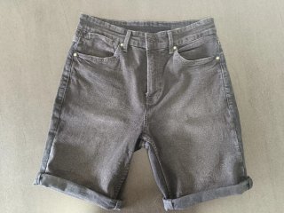 Pantalón corto hombre negro, Lefties talla 38