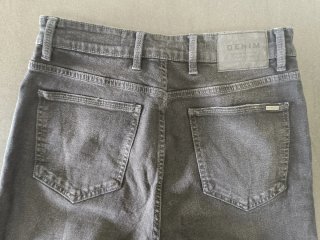 Pantalón corto hombre negro, Lefties talla 38