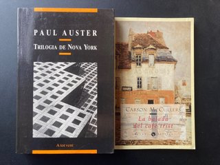 Lot de 7 llibres de novel·les angleses/americanes