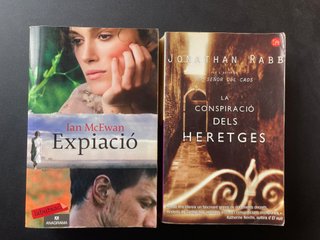 Lot de 7 llibres de novel·les angleses/americanes