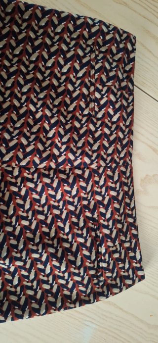 Zara Pantalone Sigaretta XL Macro Spigato