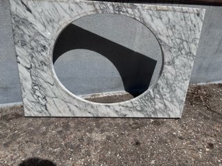 Encimera de mármol para baño