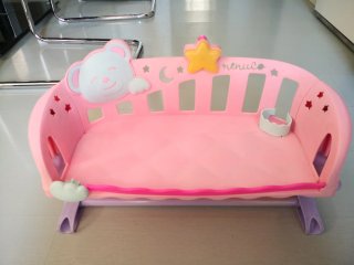 Muñeco Nenuco con Cuna y Accesorios