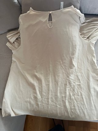 Blusa Beige Talla Grande XXXL
