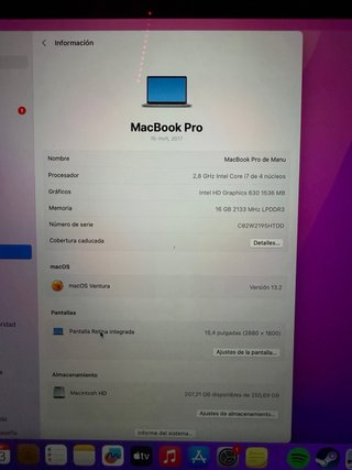 MacBook Pro 2017