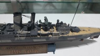 Maqueta HMS York 1:350