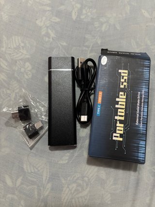 SSD Portátil 10TB USB 3.1 Tipo-C